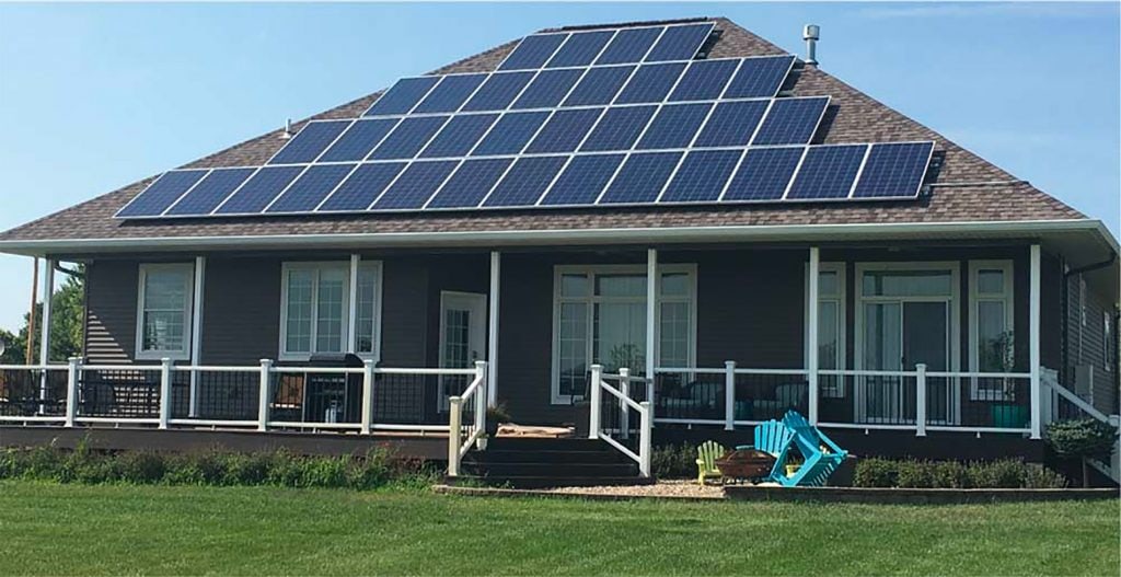 home solar panels